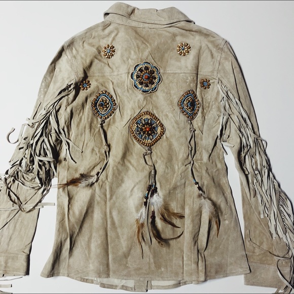 Together Tops - NWT $286 Retail Together Genuine Leather Bead Top